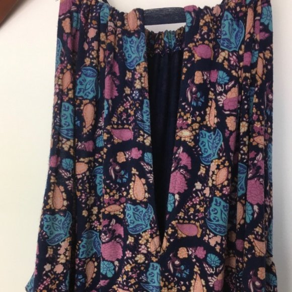 Lucky Brand Halter Neck Floral Maxi Dress sz L - Picture 4 of 4